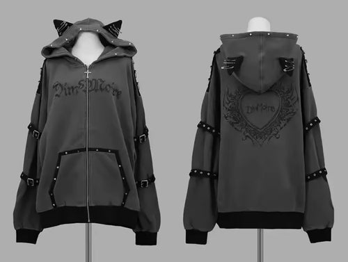 Handmade Goth Jacket — Amber's Original Design